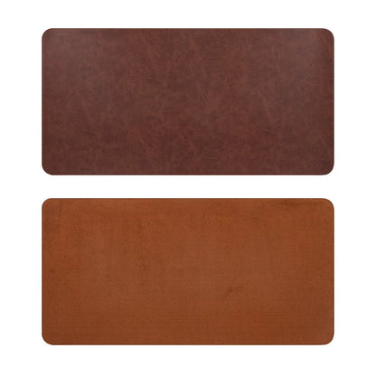 Desk Pad Waterproof PU Mouse Pad Desk Mat Protective Cover Large Mousepad Computer Laptop Non-Slip Easy to Clean Keyboard Mats
